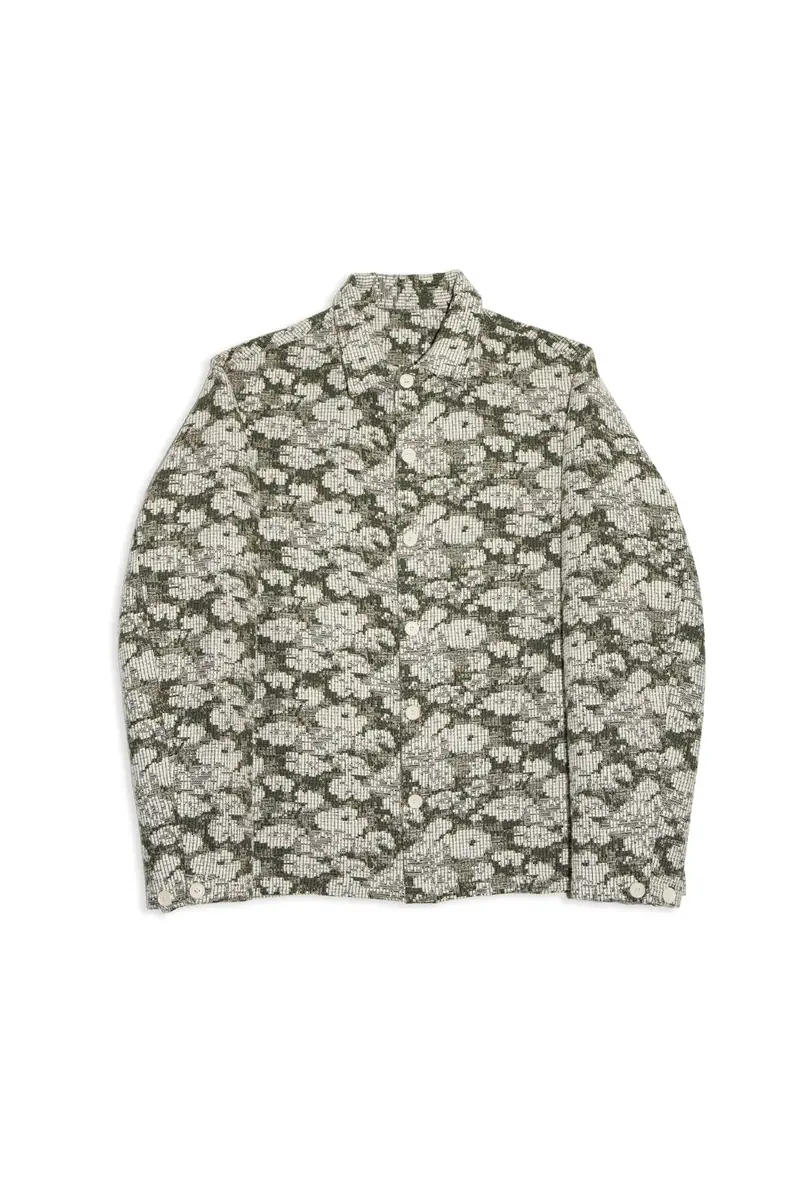 TYRA jacquard shirt jacket
