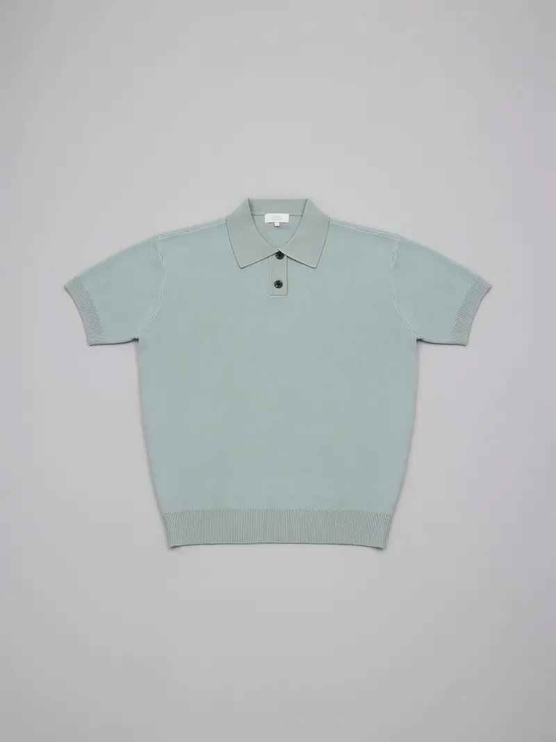 Structured Knit Polo
