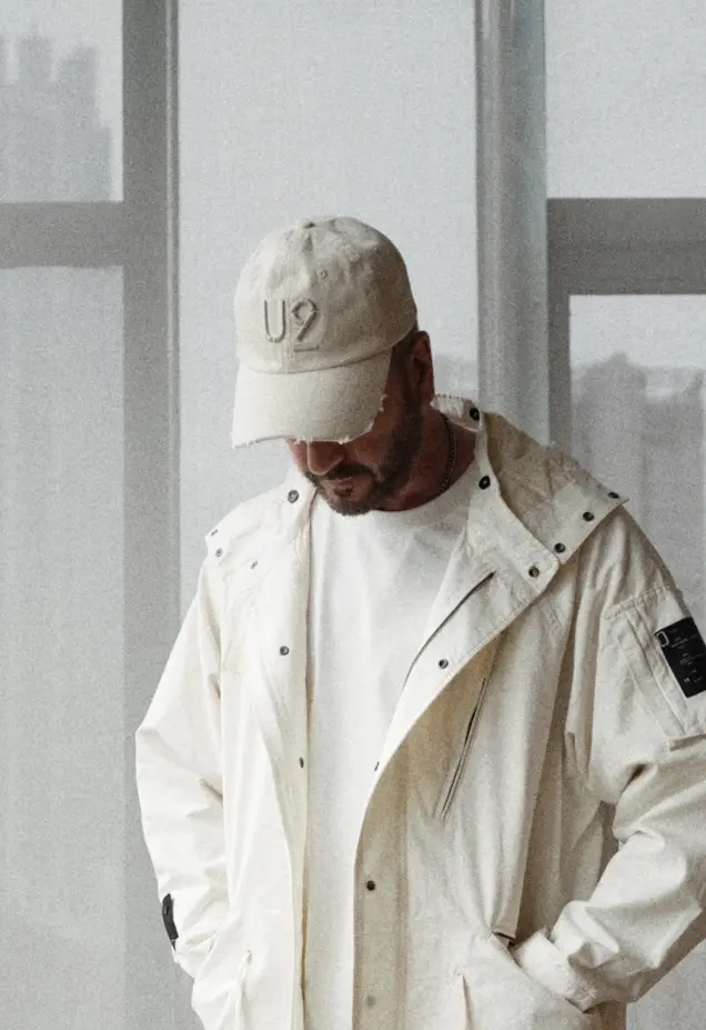 baseball cap. stone destroyed wash