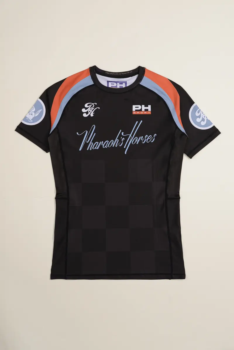 Dice Game Rashguard in Black