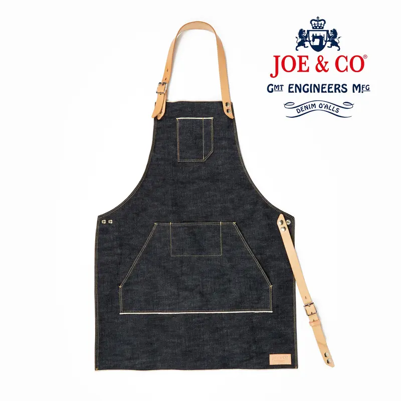 Jack 01 Japanese Selvedge Denim & Leather Apron