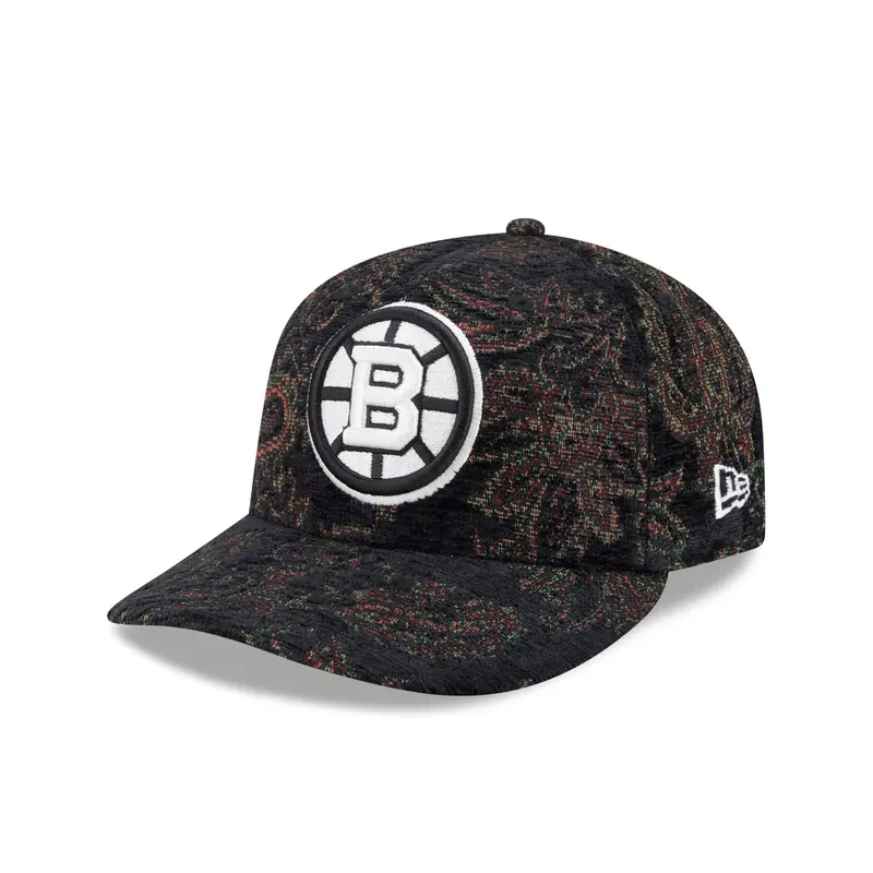 Boston Bruins Three Looms Jacquard Chenille 59FIFTY Fitted H