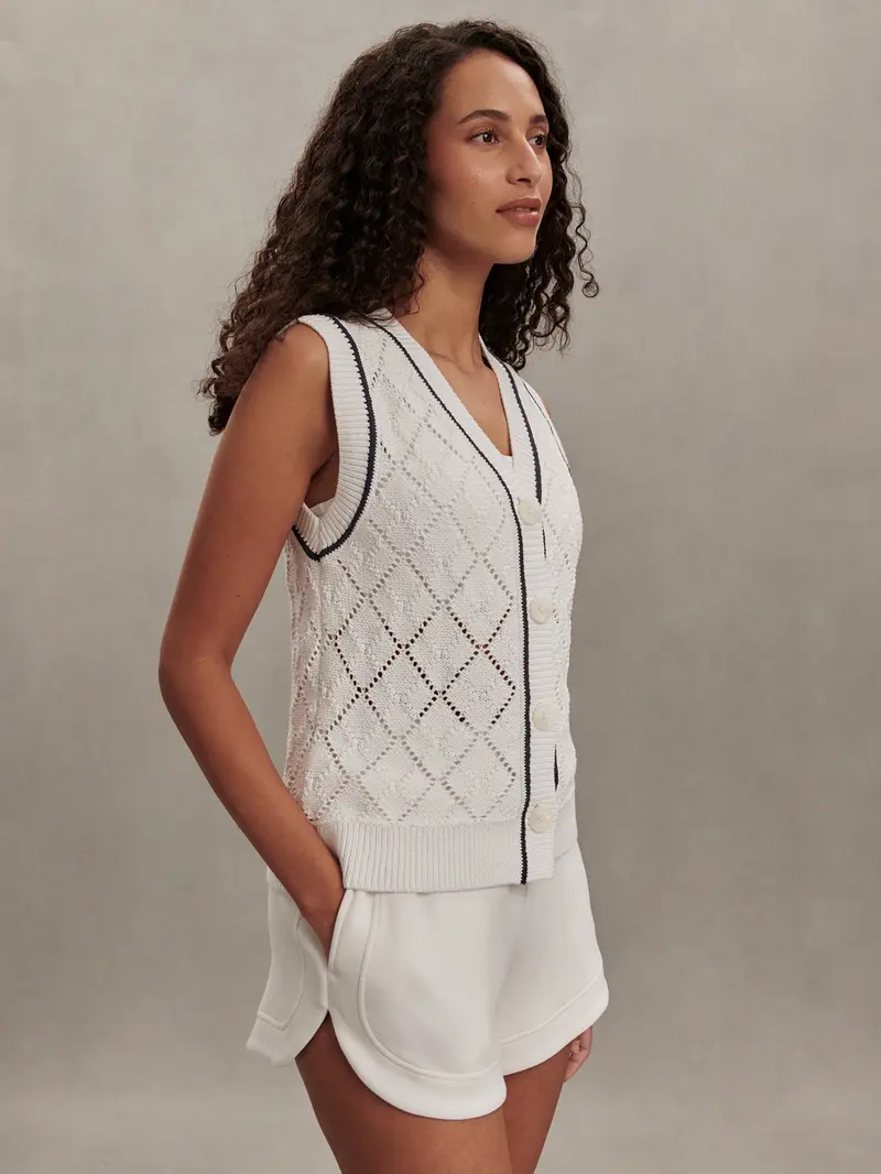 Tyla Button Through Vest