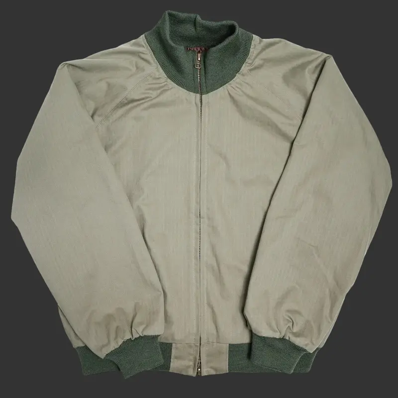 Dehen 1920 - Dry Wax Cotton Pilot Jacket - Sage
