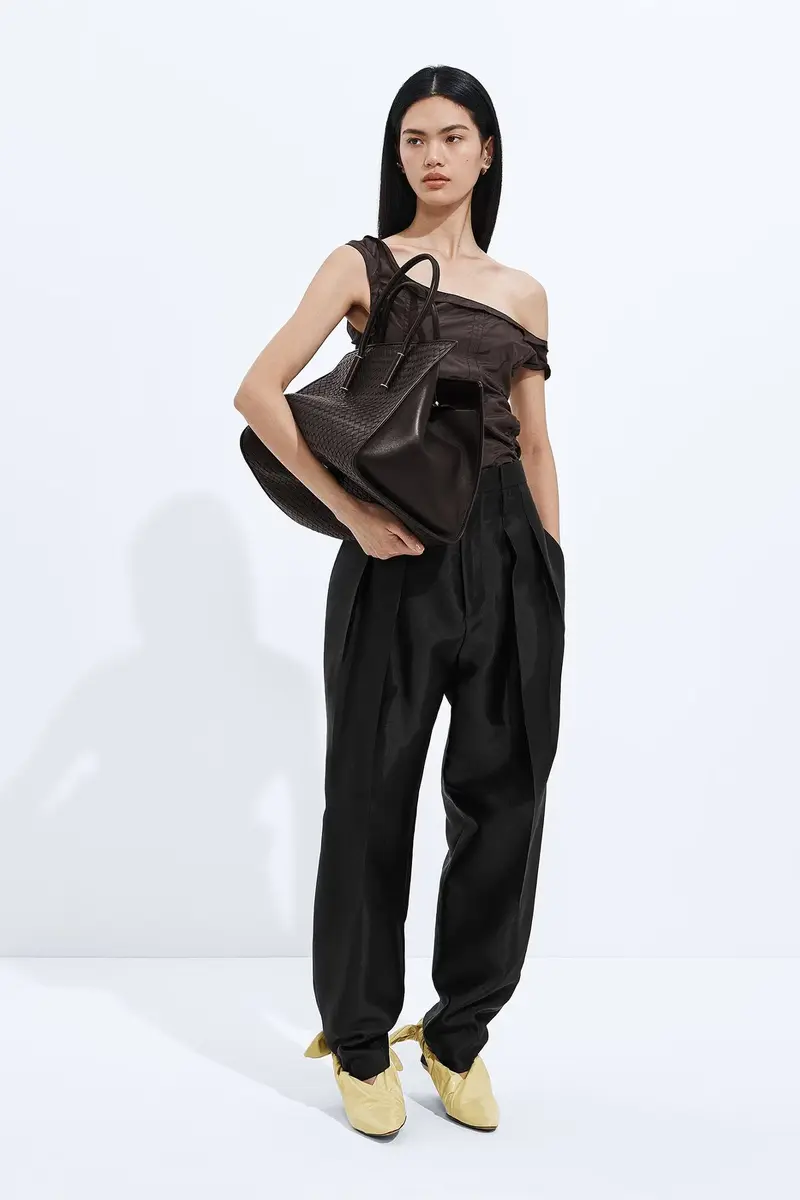 BOTTEGA VENETA | COTTON VISCOSE TROUSERS