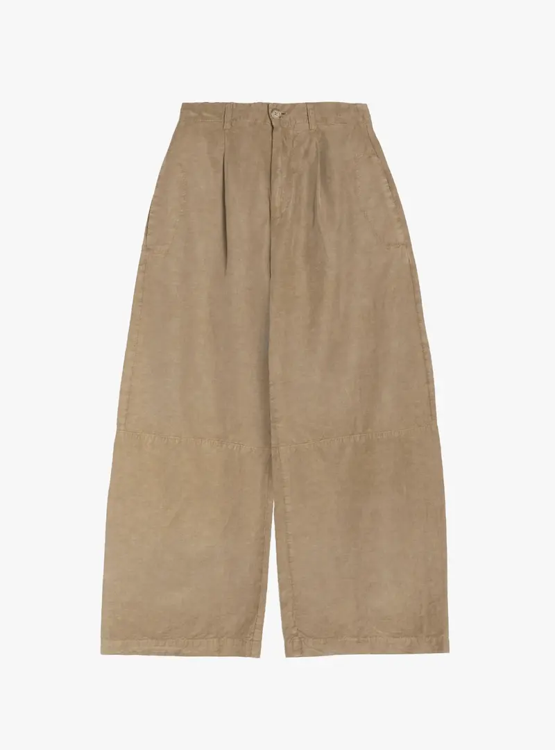 Drop Out Trouser Taupe
