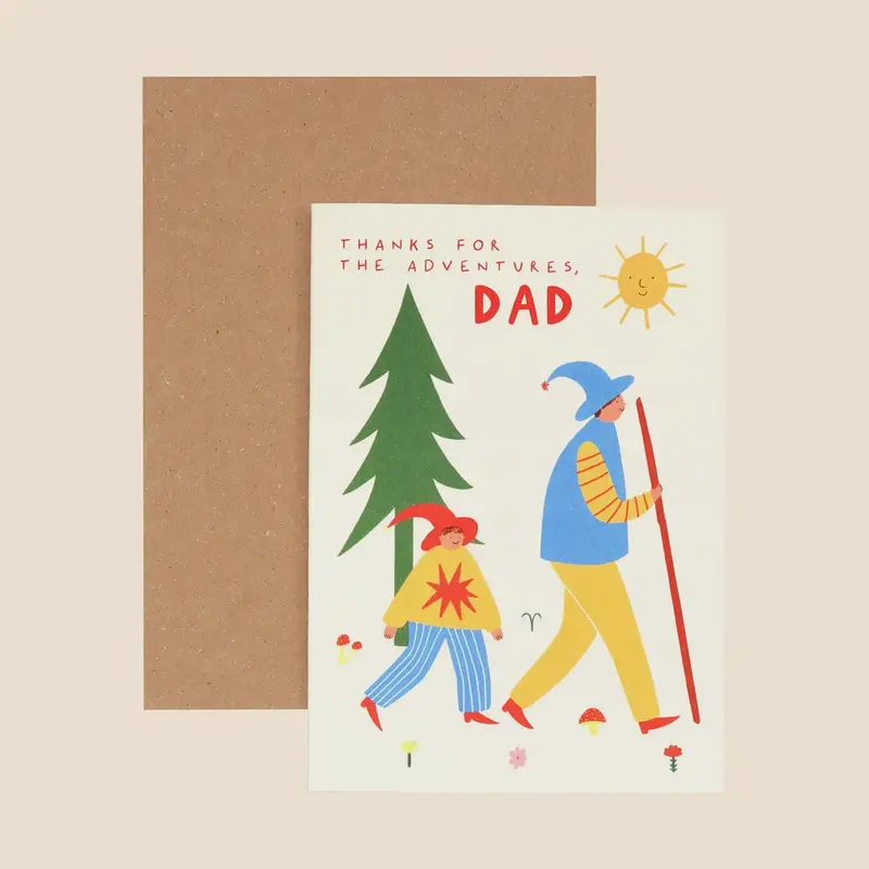 Adventures Dad Card