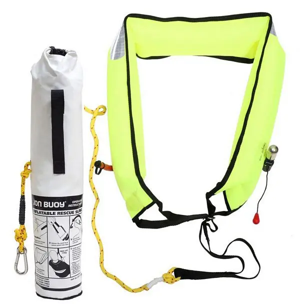 Ocean Safety: Jon Buoy Inflatable Rescue Sling - Soft Case