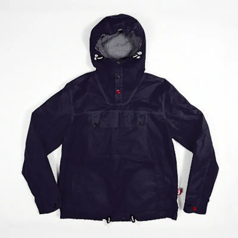 Dalton 9 Dark Navy Fully Lined Waxed Cagoule