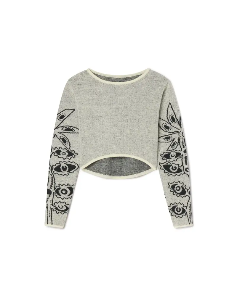 The Watchers Knit Crop