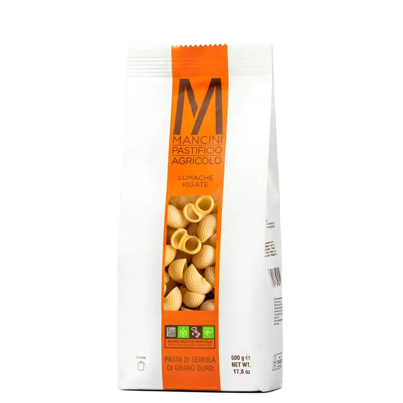 Mancini Lumache Rigate Artisanal Pasta