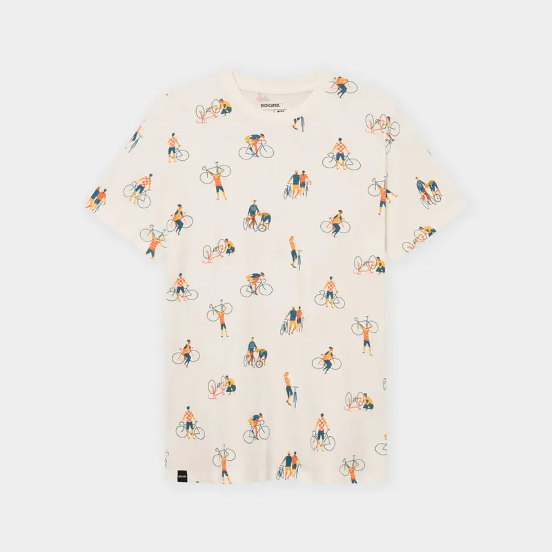 T-shirt Stockholm Bike People Off-White