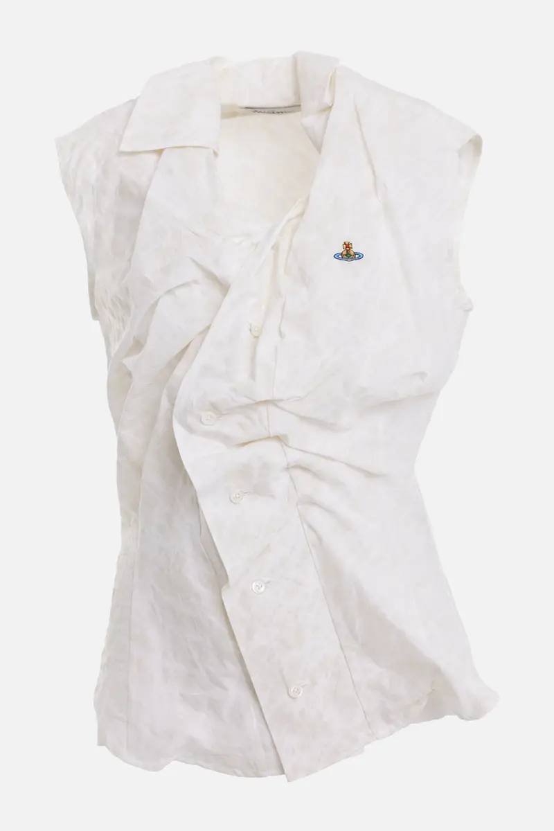 Short Sleeve Drunken Shirt