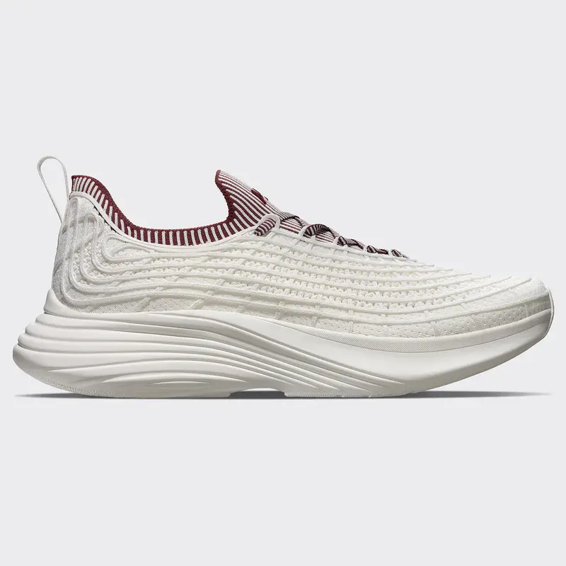 Women's TechLoom Zipline Ivory / Burgundy / Ribbed