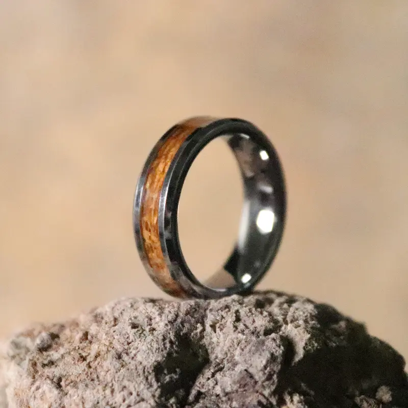 Teak Inlay Ring