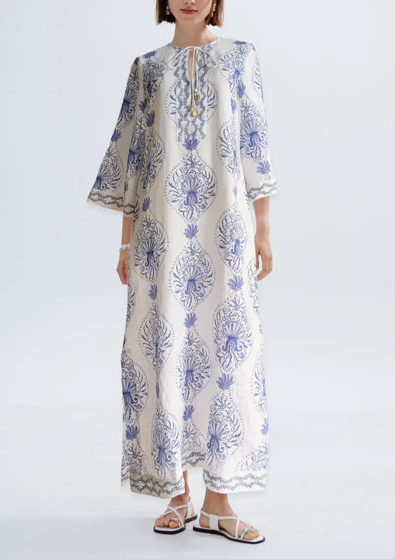 Venus Kaftan - Periwinkle