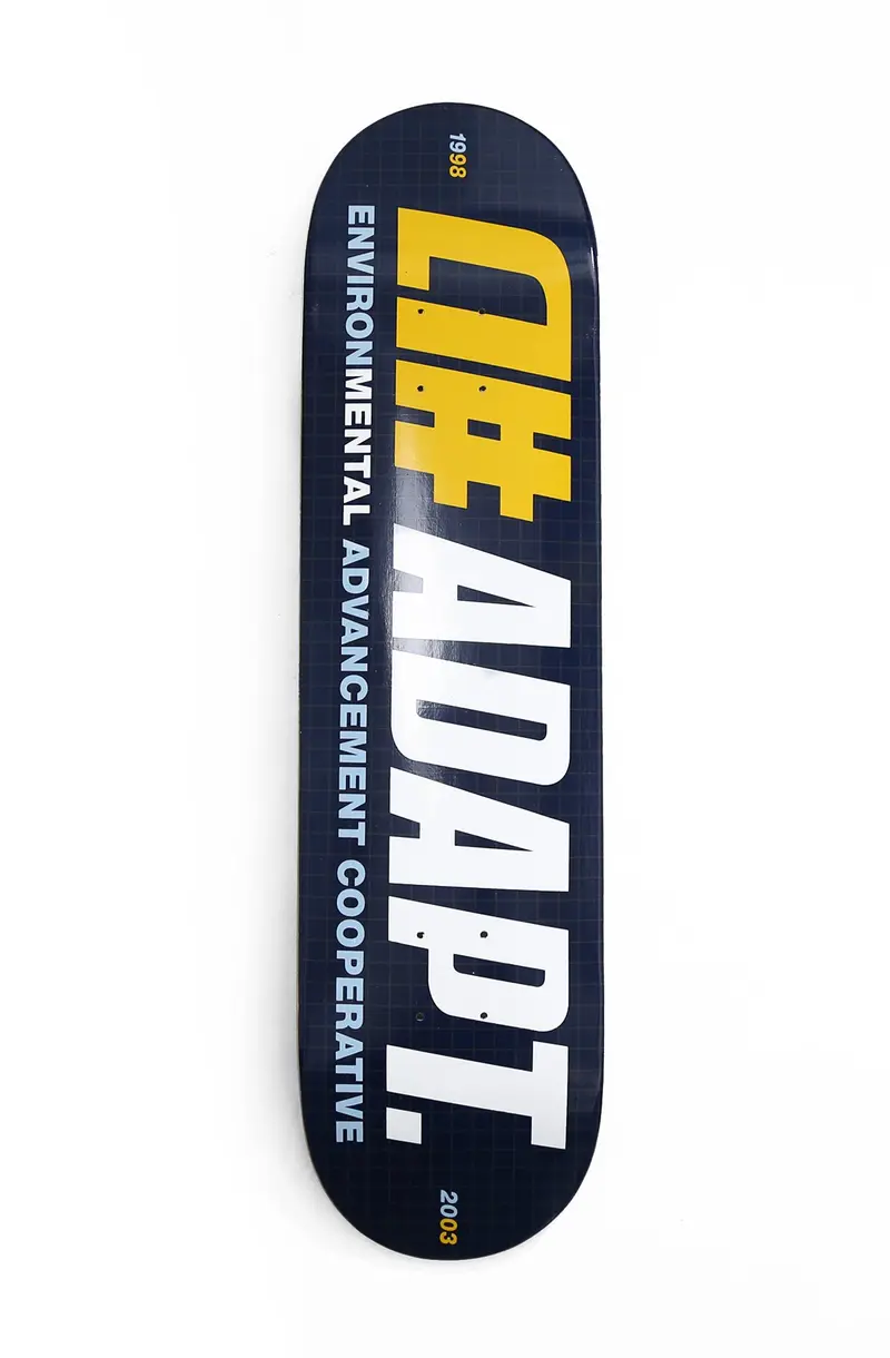 Alphanumeric x Adapt :: EAC (Skateboard Deck)