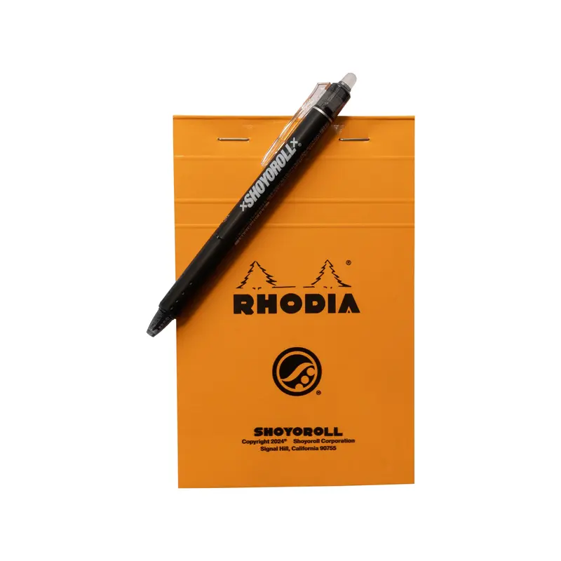 Pilot Erasable Pen + Rhodia MAT Notepad SET