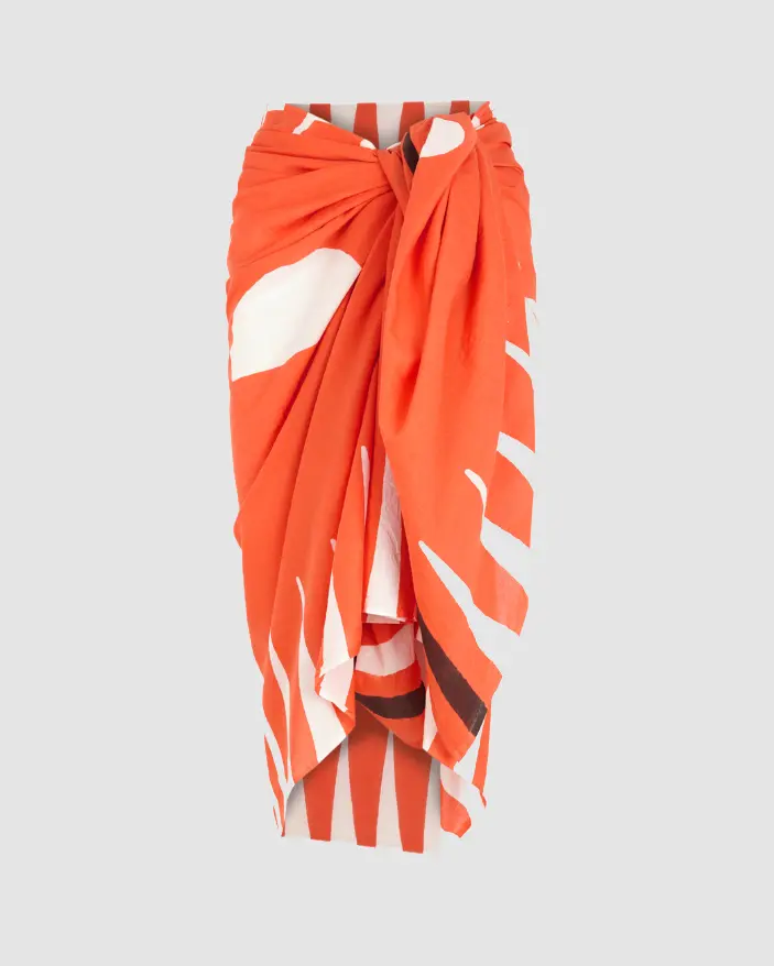 TANGERINE STAR SARONG