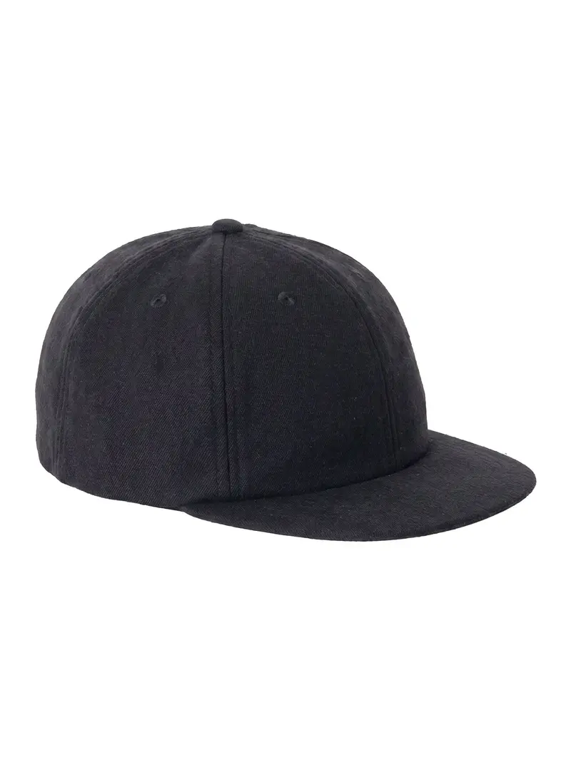 Silk Nep Cap Black