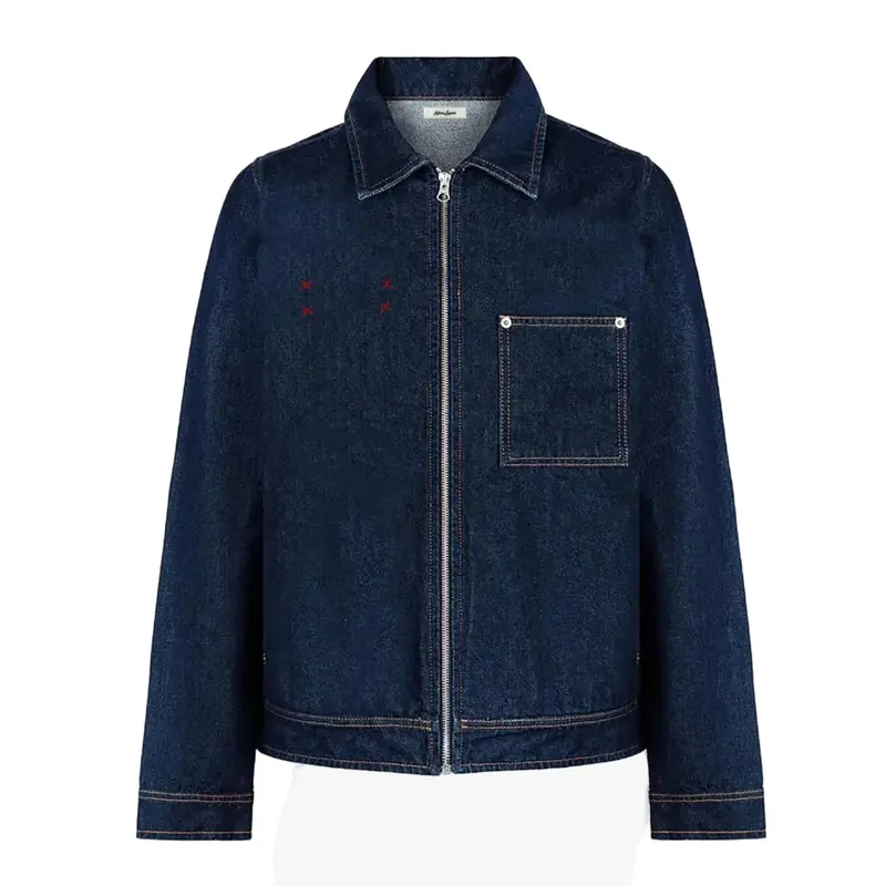 Scratch Patch Pocket Denim Jacket