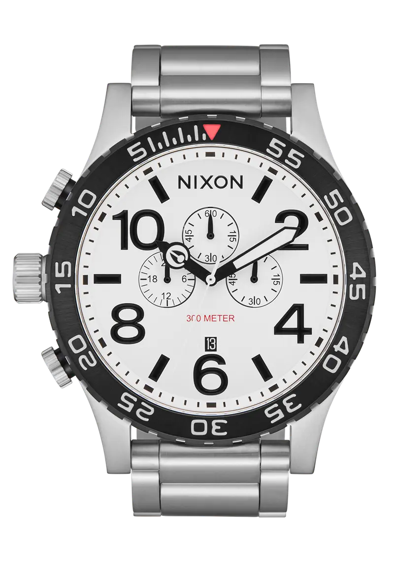 51-30 Chrono - Silver / White Lume